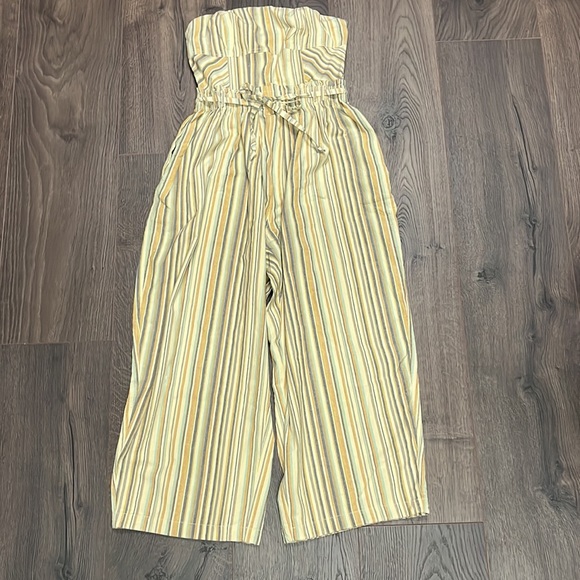 NEW 💛 Free People Roaming Shores Jumpsuit ☀️ size Small - Picture 6 of 8